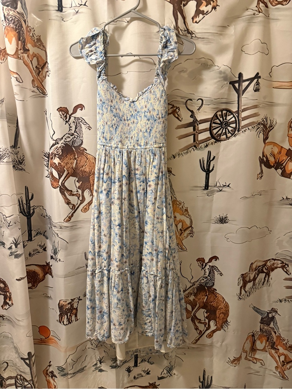 floral midi dress